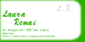 laura remai business card